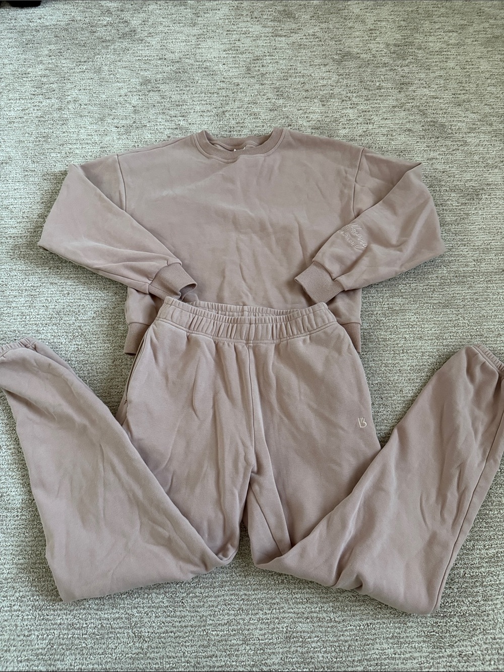 Buffbunny mauve cloud set